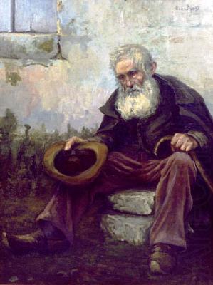 Louis Dewis Old Beggar china oil painting image